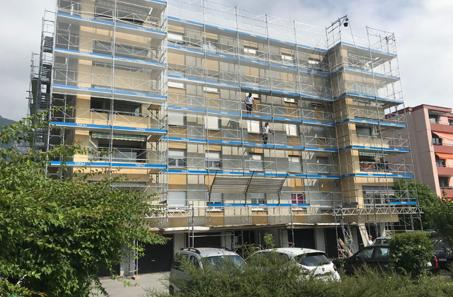 Wohnhaus, Aigle, Schweiz Tobler Scaffolding & Formwork Private Limited