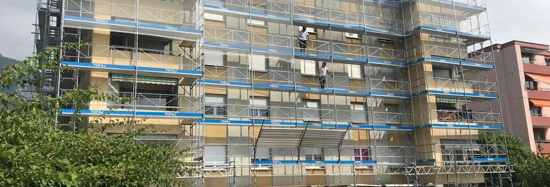 Wohnhaus, Aigle, Schweiz Tobler Scaffolding & Formwork Private Limited Tobler Scaffolding & Formwork Private Limited