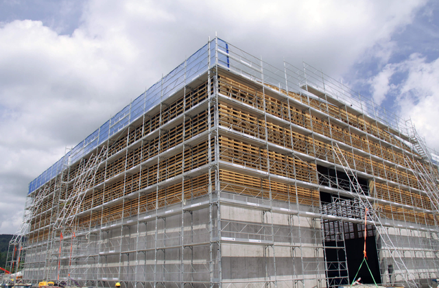 Recycling Halle, Zuzwil, Schweiz Tobler Scaffolding & Formwork Private Limited