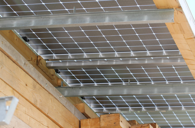 Kragarmregal mit Solardach Tobler Scaffolding & Formwork Private Limited