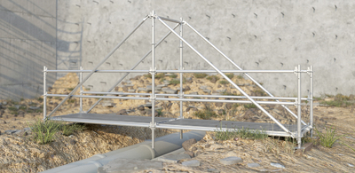 Construction site accesses Variant 2 Tobler Scaffolding & Formwork Private Limited