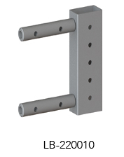 LB beam connection to pressure plate Tobler Scaffolding & Formwork Private Limited