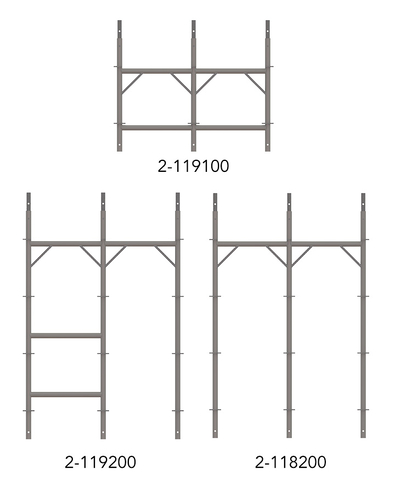 Stair frame Tobler Scaffolding & Formwork Private Limited