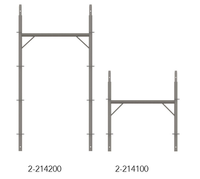 Steel scaffolding frame 95 cm Tobler AG