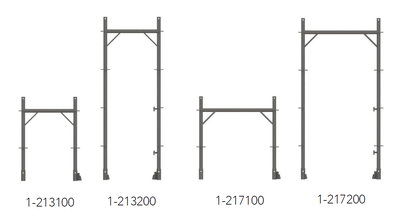 Scaffolding frame steel 70 / 100 cm Tobler AG